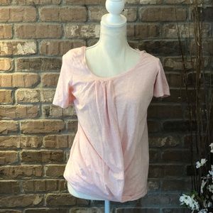 lululemon Twist Tee in Heathered Barely Pink